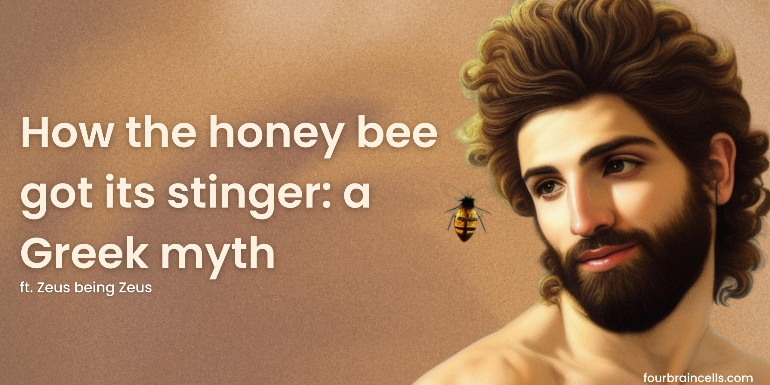 How the honey bee got its stinger: a Greek myth